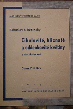 Cibulovité, hliznaté a oddenkovité květiny