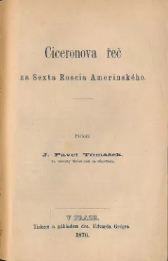 Ciceronova řeč za Sexta Roscia Amerinského
