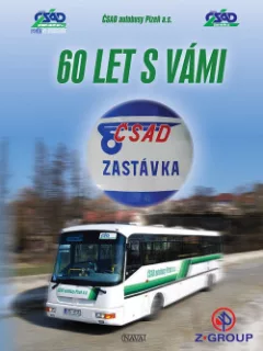 ČSAD AUTOBUSY PLZEŇ 60 LET S VÁMI