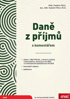 Daně z příjmů s komentářem 2026