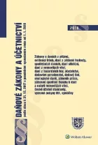 Daňové zákony a účetnictví podle stavu k 31. 12. 2017 s paralelním vyznačením změn od 1. 1. 2018