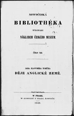 Děje anglické země