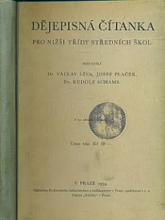 Dějepisná čítanka pro nižší třídy středních škol