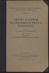 Dějiny a systém soukromého práva římského