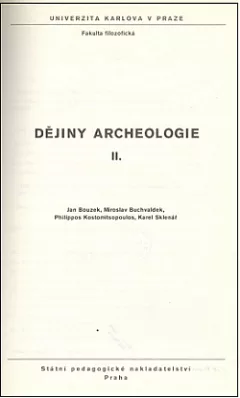 Dějiny archeologie II.