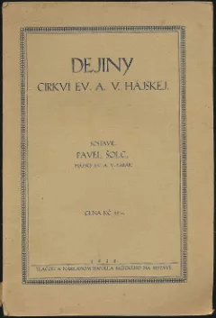 Dejiny cirkvi ev. a. Hájskej