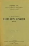 Dějiny města Litomyšle a okolí
