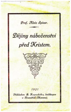 Dějiny náboženství před Kristem