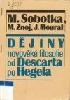 Dějiny novověké filosofie od Descarta po Hegela