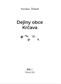 Dejiny obce Krčava