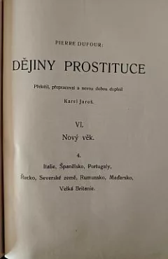 Dějiny prostituce VI.