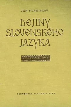 Dejiny slovenského jazyka 1: Úvod a hláskoslovie