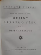 Dějiny starého věku. Díl I, Orient a Řekové