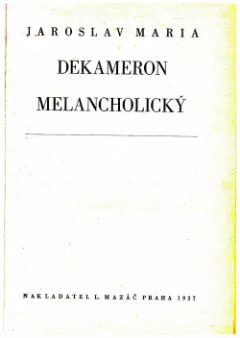 Dekameron melancholický