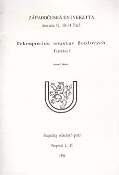 Dekompozice soustav Boolových funkcí