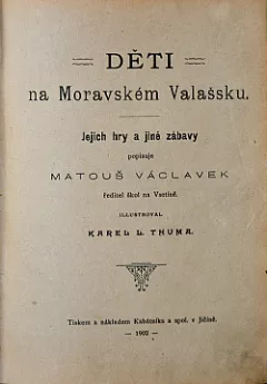 Děti na Moravském Valašsku