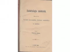 Dialektologie moravská. První díl
