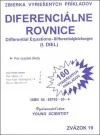 Diferenciálne rovnice 1