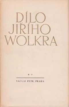 Dílo Jiřího Wolkra - Verše z pozůstalosti