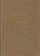 Dokumenty k protifeudálnym bojom slovenského ľudu (1113-1848)