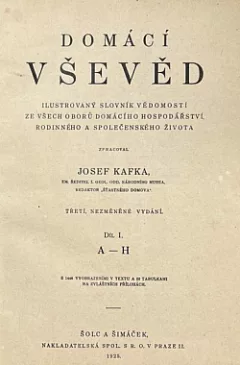Domácí  vševěd. Díl I., A–H
