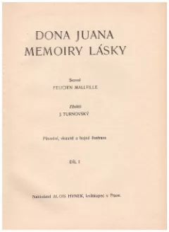 Dona Juana memoiry lásky