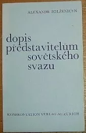 Dopis představitelům Sovětského svazu