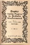 Dopisy Josefa Mánesa hr. Bedřichu Silva - Taroucovi