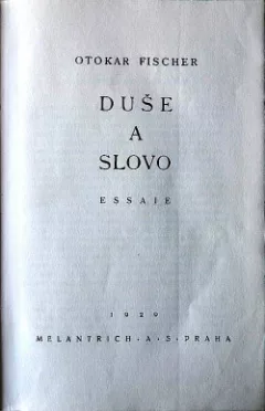 Duše a slovo