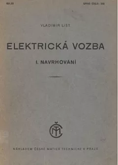 Elektrická vozba I. Navrhování