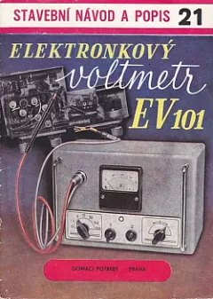 Elektronkový voltmetr EV101
