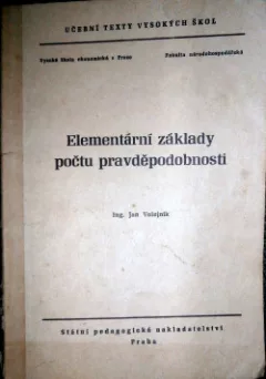 Elementární základy počtu pravděpodobnosti