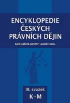Encyklopedie českých právních dějin, III. svazek K-M