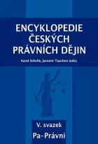 Encyklopedie českých právních dějin, V. svazek Pa-Právni