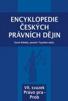Encyklopedie českých právních dějin, VII. svazek Právo pra-Prob