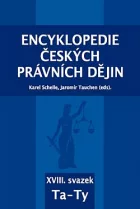 Encyklopedie českých právních dějin, XVIII. svazek Ta - Ty