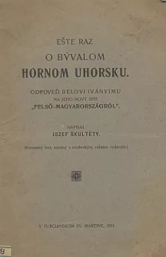 Ešte raz o bývalom Hornom Uhorsku