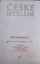 Experimenty - Český literární esej z přelomu 19. a 20. století