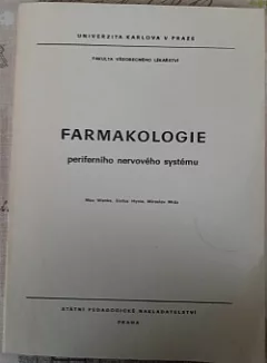 Farmakologie - periferního nervového systému