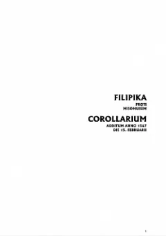 Filipika proti misomusům