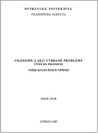 Filosofie a její vybrané problémy: Úvod do filosofie
