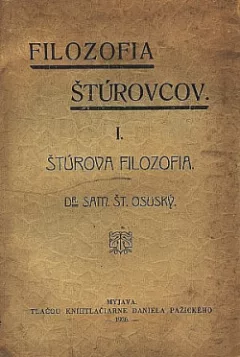 Filozofia Štúrovcov. I., Štúrova filozofia