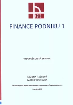Finance podniku 1