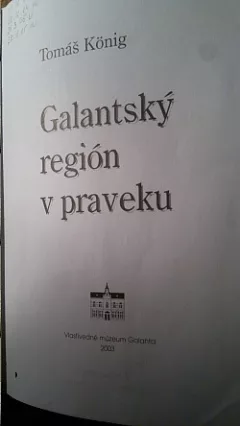Galantský región v praveku