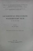 Geografická bibliografie Podkarpatské Rusi za rok 1923-1926