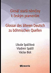 Glosář starší němčiny k českým pramenům