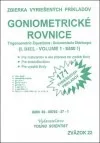 Goniometrické rovnice 1