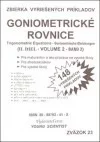 Goniometrické rovnice 2
