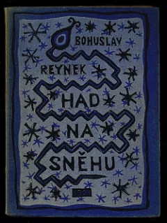 Had na sněhu