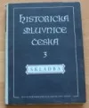 Historická mluvnice česká III - Skladba